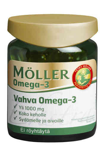 Möller Vahva Omega-3 70 kapselia