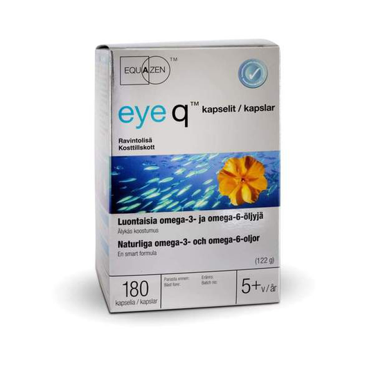 Eye q kaps 180 kpl rasvahappovalmiste