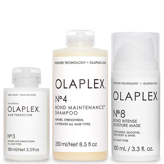Olaplex No.3, No.4 ja No.8 Bundle -setti