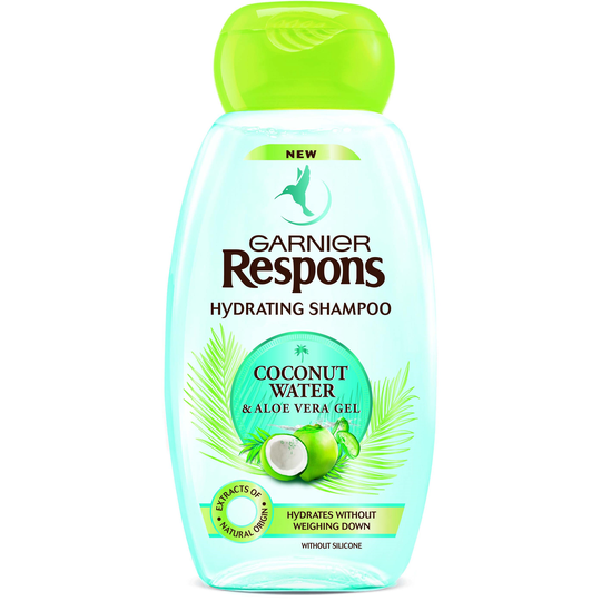 Garnier Respons Hydrating Shampoo Coconut Water & Aloe Vera Gel 2