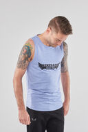 Renegade Guru Yoga Tank Top Moksha -miesten bambutoppi (Blue Skies)