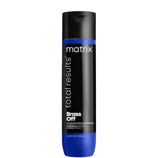 Matrix Total Results Brass Off Brunette Blue Conditioner for Lightened Brunette Hair 300ml