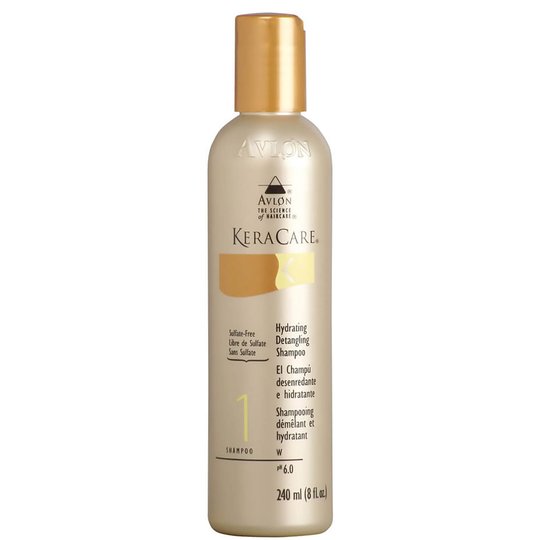 Kosteuttava Keracare -shampoo takkuisille hiuksille (240ml)