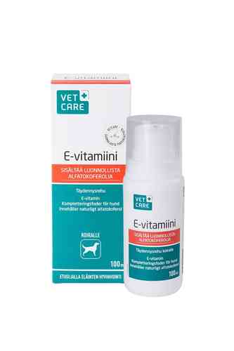 Vetcare E-vitamiini täydennysrehu 100 ml