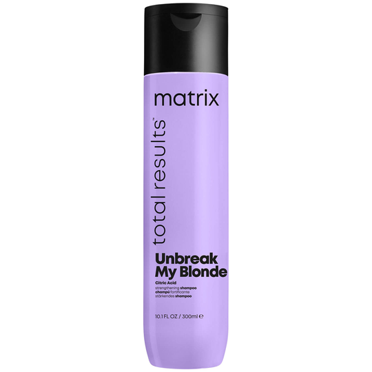Matrix Total Results Unbreak My Blonde Sulfate-Free Strengthening Shampoo s-ahampoo, 300 ml
