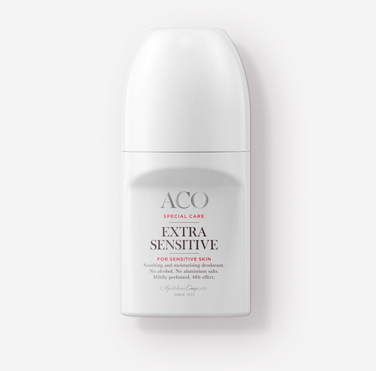 Aco Body Spc Deo Extra Sensitive 50 ml hajustettu