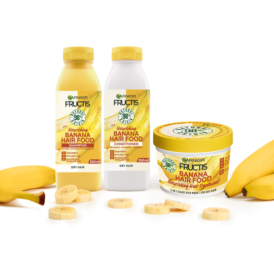 Garnier Fructis Hair Food Banana Trio