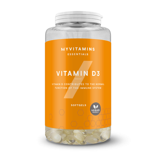 D3-vitamiini kapselit - 60pehmeä gelatiini - Vegan