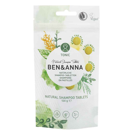 Ben & Anna Shampootablets Tonic 120 g