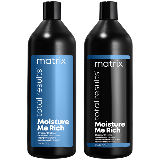 Matrix Total Results Moisture Me Rich -shampoo ja hoitoaine (1000ml)