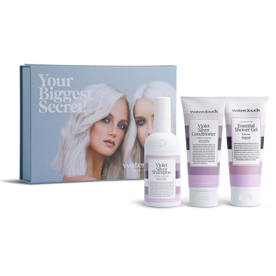 Waterclouds Violet Silver Gift Box