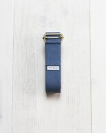 Yogiraj Yoga Belt Standard -joogavyö 2,4m (Blueberry Blue)