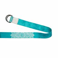 Yoga Design Lab Yoga Strap -joogavyö 2,4 m (Mandala Turquoise)