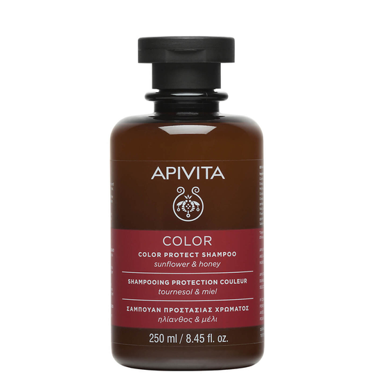 APIVITA Holistic Hair Care Color Protect -shampoo 250ml, Sunflower & Honey