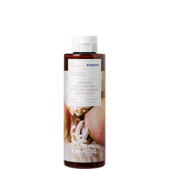 KORRES Peach Blossom Renewing Body Cleanser -suihkusaippua, 250 ml