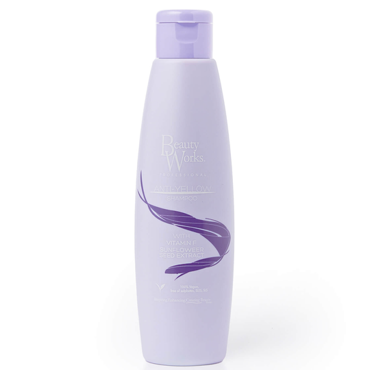 Beauty Works Anti-Yellow -keltaisuutta poistava shampoo 200ml