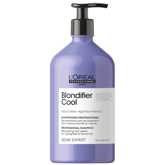 L'Oréal Professionnel Serie Expert Blondifier Cool Shampoo for Highlighted or Blonde Hair -shampoo, 750 ml