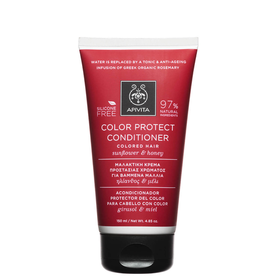 APIVITA Holistic Hair Care Color Protect Conditioner for Colored Hair -hoitoaine 150ml, Sunflower & Honey