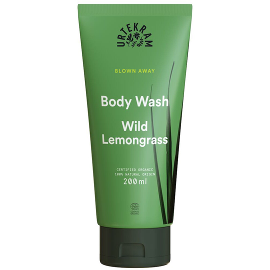 Urtekram Blown Away Wild Lemongrass Body Wash Organic 200 ml