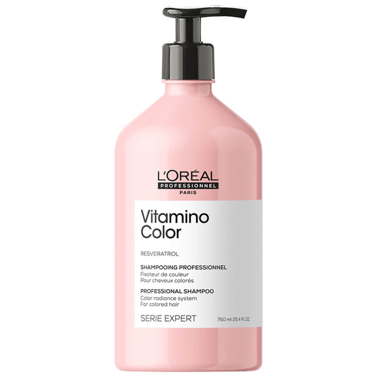 L'Oréal Professionnel Serie Expert Vitamino Color Shampoo with Resveratrol for Coloured Hair -shampoo, 750 ml