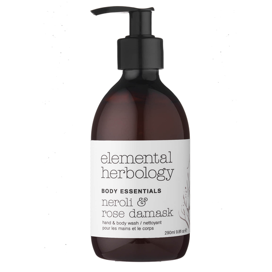Elemental Herbology Neroli and Rose Damask Body Wash -suihkusaippua