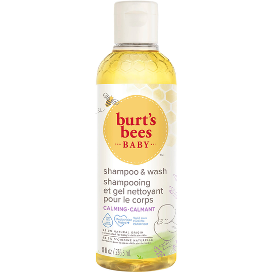 Burt's Bees Baby Calming Shampoo and Wash with Lavender