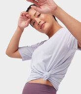 Manduka Enlightened Performance Tee (Cosmic Sky) -joogapaita