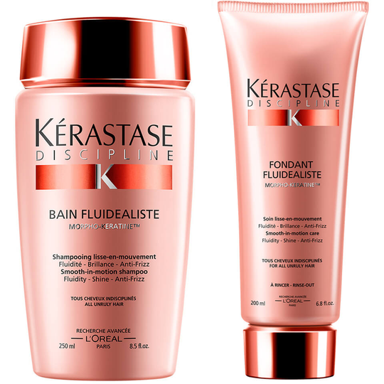 Kérastase Discipline Bain Fluidealiste (250ml) ja Fondant Fluidealiste (200ml)