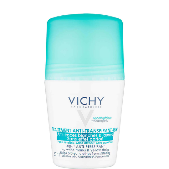 Vichy Deodorant No Marks Roll-On -deodorantti 50ml